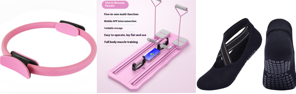 5-in-1 Multifunctional Fitness Board – Ab Wheel & Core Trainer