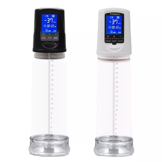 LCD Display Rechargeable Fitness Exerciser Set – ABS & Silicone