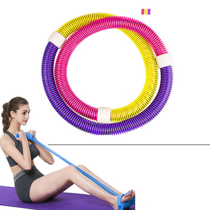 Weighted Spring Hula Hoop – Waist & Core Fitness for All Ages