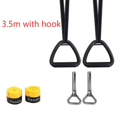 Multifunctional Suspension Training Rings – Gymnastic Rings for Home & Outdoor