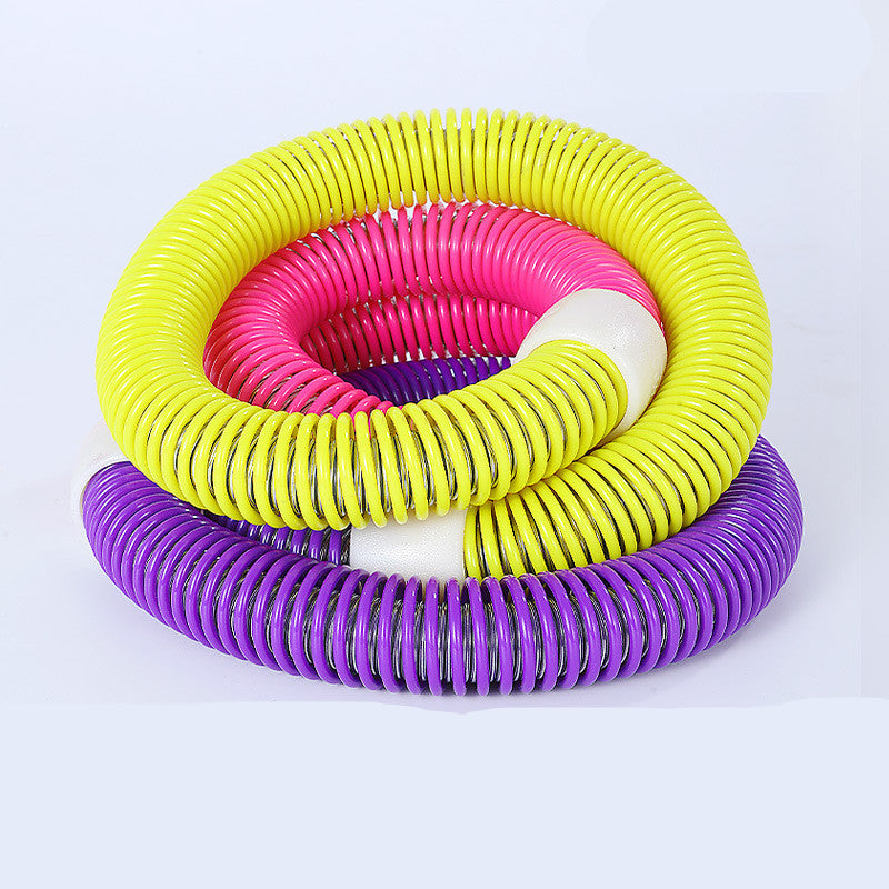Weighted Spring Hula Hoop – Waist & Core Fitness for All Ages