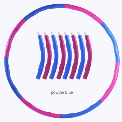 Detachable Smart Hula Hoop – Weighted Fitness Ring for Waist Training