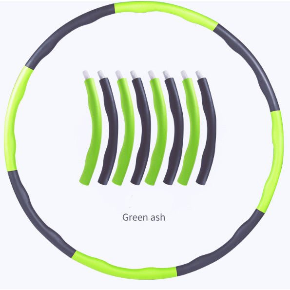 Detachable Smart Hula Hoop – Weighted Fitness Ring for Waist Training