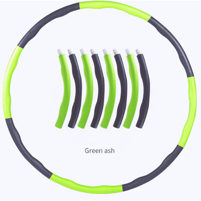 Detachable Smart Hula Hoop – Weighted Fitness Ring for Waist Training