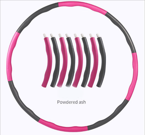 Detachable Smart Hula Hoop – Weighted Fitness Ring for Waist Training