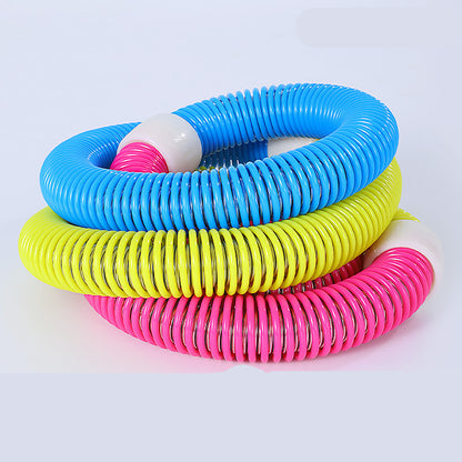 Weighted Spring Hula Hoop – Waist & Core Fitness for All Ages