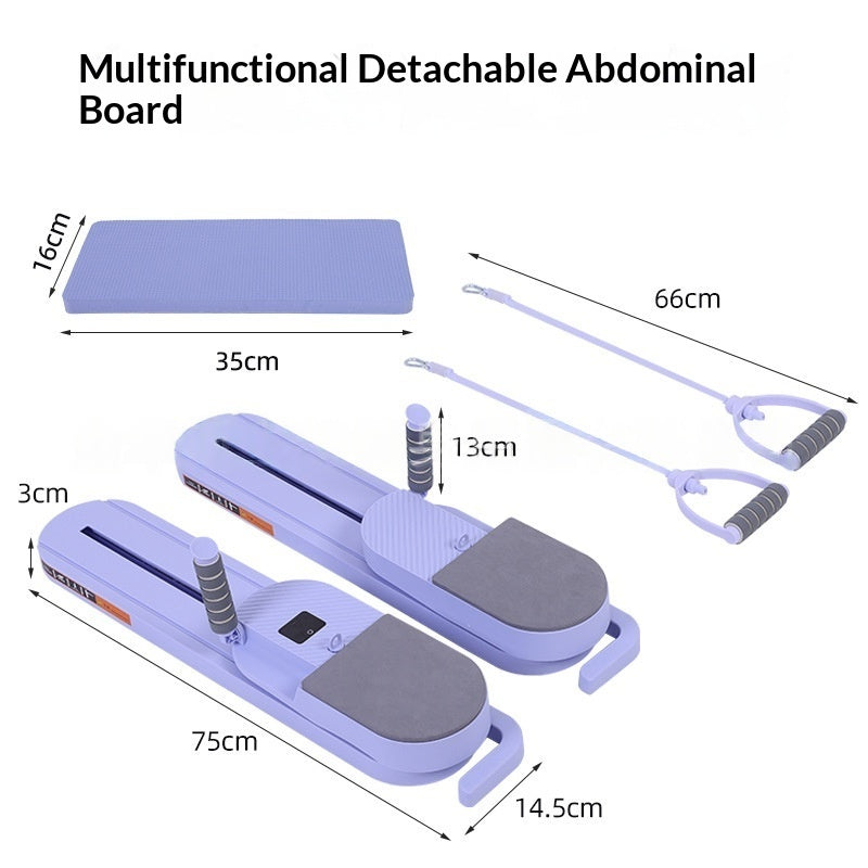 Multifunctional Split Pilates Fitness Board Training Equipment