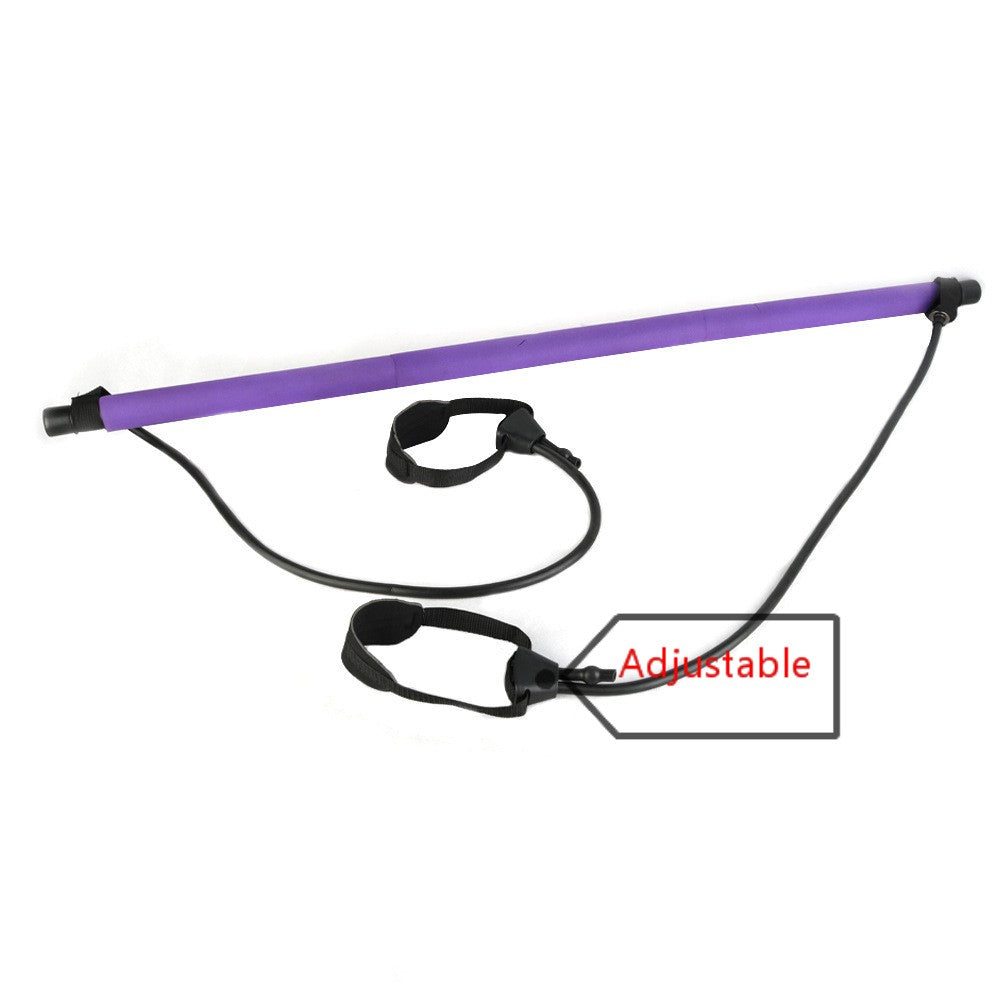 3-Section Pilates Stretch Strap – Yoga Resistance Band