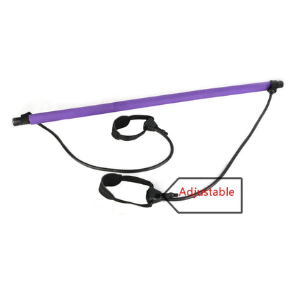 3-Section Pilates Stretch Strap – Yoga Resistance Band