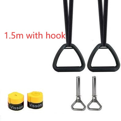 Multifunctional Suspension Training Rings – Gymnastic Rings for Home & Outdoor