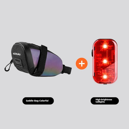Bicycle Waterproof Rear Bag Hanging Light Equipment