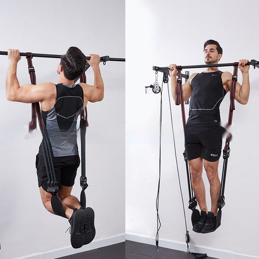 Latex Resistance Band & Chest Expander – Home Fitness Pull-Up Damper