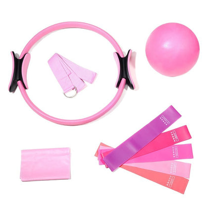 14-Piece Yoga & Pilates Resistance Band Set – Stretching & Fitness
