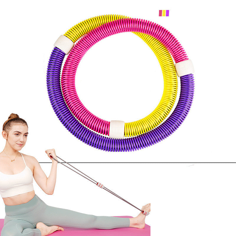 Weighted Spring Hula Hoop – Waist & Core Fitness for All Ages