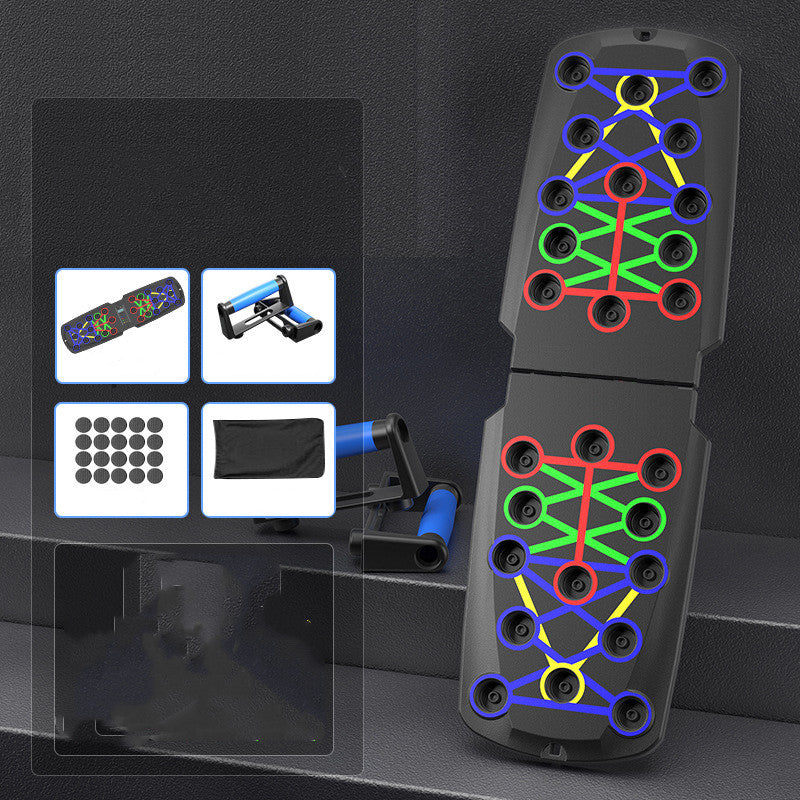 26-Mode Push-Up Board Training Set – I-Shape Fitness Bracket with Counter