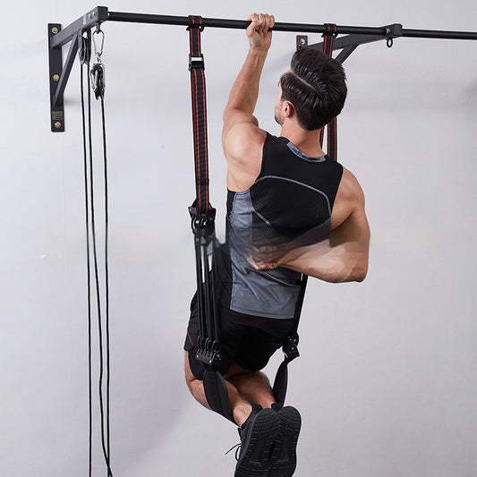 Latex Resistance Band & Chest Expander – Home Fitness Pull-Up Damper