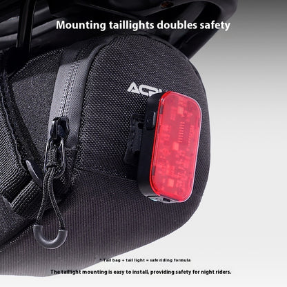 Bicycle Waterproof Rear Bag Hanging Light Equipment