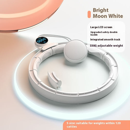 Smart Digital Hula Hoop – Detachable Weighted Fitness Ring with Counter