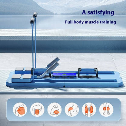 5-in-1 Multifunctional Fitness Board – Ab Wheel & Core Trainer