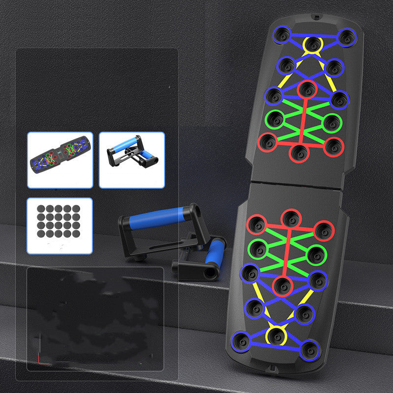 26-Mode Push-Up Board Training Set – I-Shape Fitness Bracket with Counter