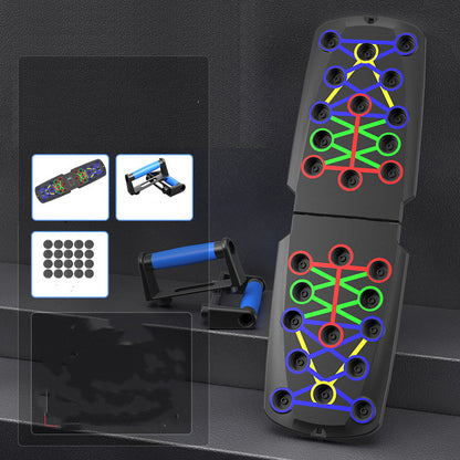 26-Mode Push-Up Board Training Set – I-Shape Fitness Bracket with Counter
