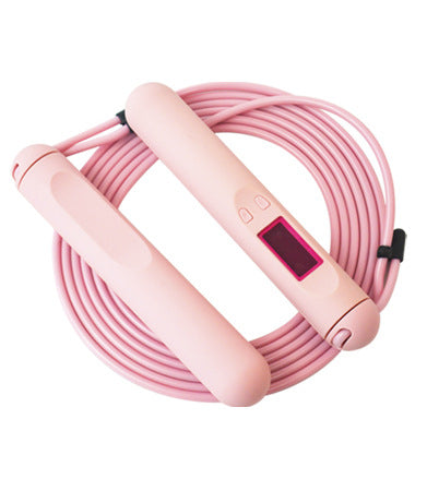Smart Jump Rope with Electronic Counter – Steel Wire Speed Rope