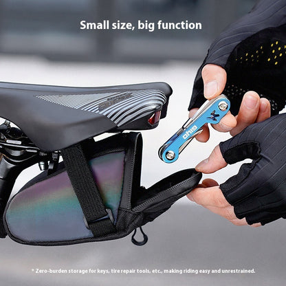 Bicycle Waterproof Rear Bag Hanging Light Equipment